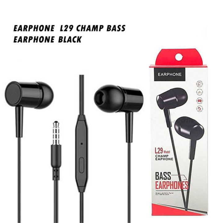 L29 Super Bass Earphone Headphone with Microphone