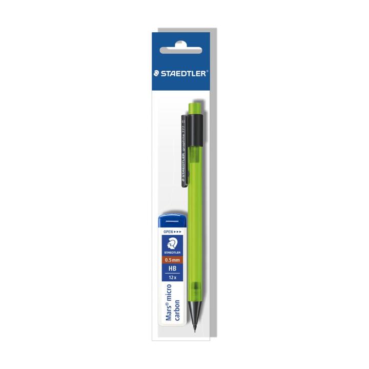 STAEDTLER® Graphite 777 0.5 Mechanical Pencil + free 0.5 lead pack 777 05PPB