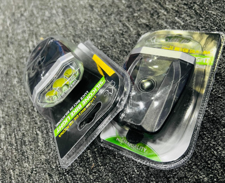 bike light 007 BV Bike Lights, Super Bright with 5 LED Bike Headlight & 3 LED Rear, Bike Lights for Night Riding with Quick-Release, Waterproof Bicycle Light Set,