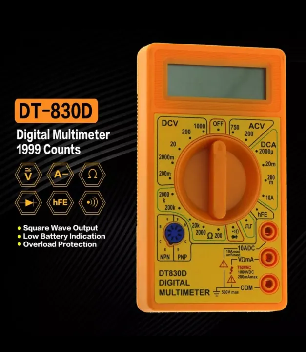 DT830D%20Mini%20LCD%20Digital%20Multimeter%20Voltmeter%20Voltage%20Ampere%20Ohm%20Tester%20DC%20AC%20Ammeter%20Power%20Meter%20Test%20With%20Probe%20Buzzer%20and%20Free%20Battery%20-%20Image%206