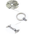 【Hot deal】 Football Club Team Logo Metal Keychain Keyholder Car Keyring Football Fans ZHANGNA. 