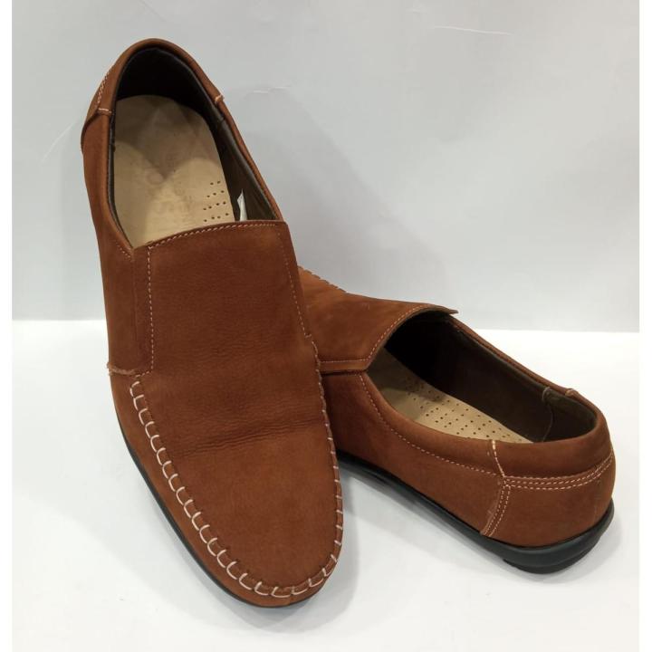 SN causal leather shoe