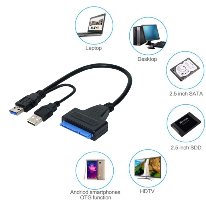 USB 2.0 & 3.0 To  SATA Cable