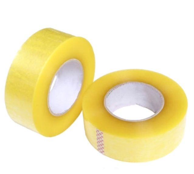 Cello Tape Yellow Packaging Tape 2 inch x400Meter