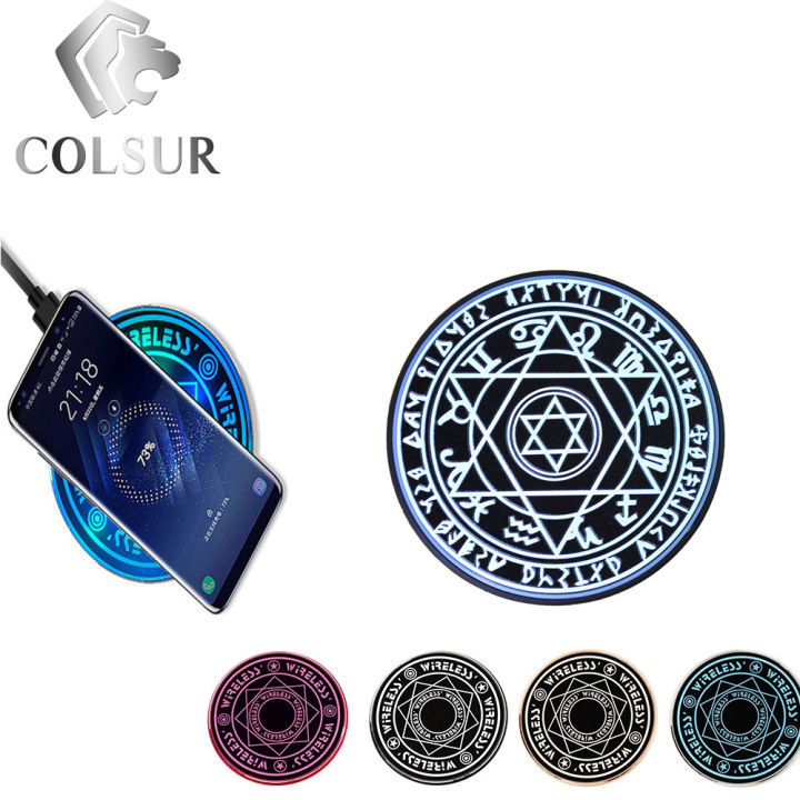 10W Fast Wireless Charger Magic circle For iPhone 12 11 11Pro Max