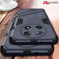 PlusCase for Huawei Nova Y90 Stand Shockproof Phone Case Lens Camera Protection Armor Hard Casing. 