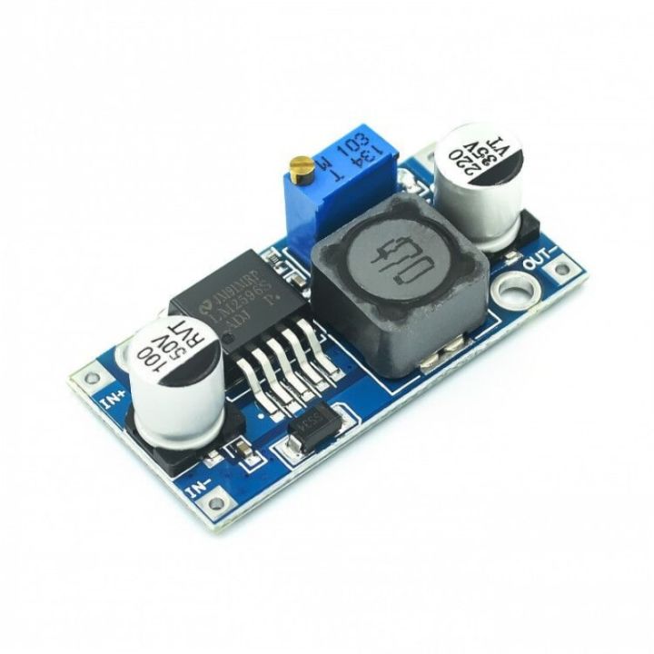 DC-DC Power Supply Module Buck Converter Adjustable Step Down Voltage Regulator Module 24V To 12V 5V 3V LM2596