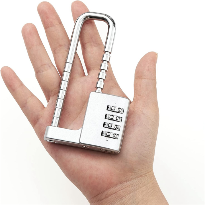 1%20PCS%20Combination%20Padlock%20Stainless%20Steel%20Gym%20Locker%20Lock%20Code%20Long%20Adjustable%20Shackle%20Lock%20For%20School,Gym%20Silver%20-%20Image%205