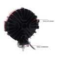 1 PCS 51w 7inch Round Led Off Road Light Spot Light Led Driving Light Red Led Light for 4x4 Jeep. 