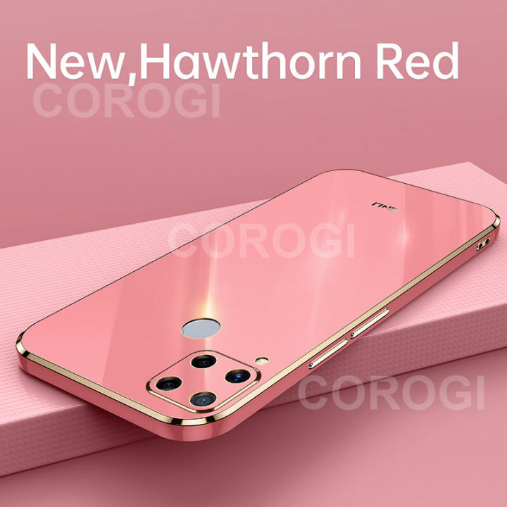 For%20Realme%20C15%20Back%20Cover%20Shiny%20Plating%20Square%20Bumper%20Soft%20Silicone%20Shockproof%20Protective%20Case%20-%20Image%205