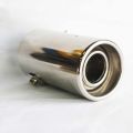 Car Universal Muffler Tip Silencer End Nickel. 