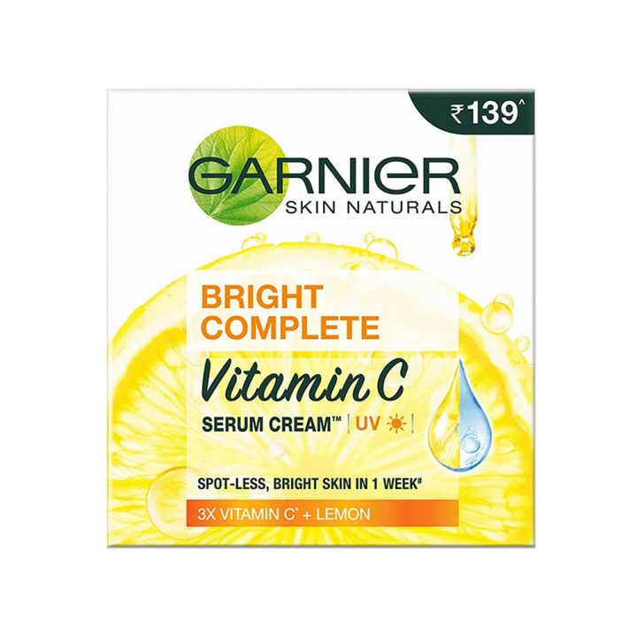 Garnier_Skin Naturals Light Complete 23G Bright Complete Uv Fairness Serum Cream 100% Originals Face Cream
