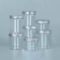 Wide Mouth Packaging Jars Biscuit Storage Bottles Wide Mouth Snack Jars Food Storage Containers Clear Plastic Jars With Lids. 