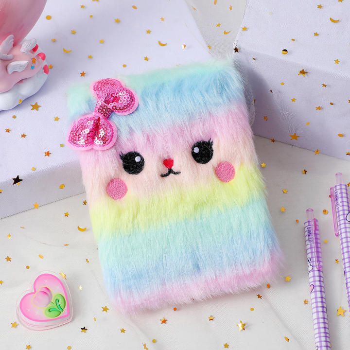 Winter%20Notebook%20Personalized%20Diary%20School%20Supplies%20Student%20Award%20Diary%20Plush%20Notebook%20Cute%20Girl%20Embroidery%20-%20Image%209