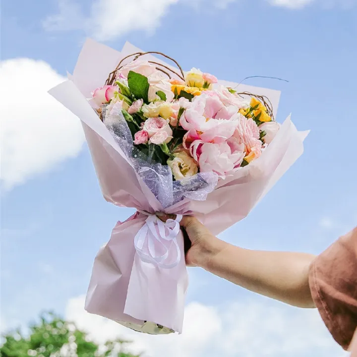 RHS%20Online%2050cm%20x%20360cm%20Snow%20Point%20Gauze%20Mesh%20Bouquet%20Wrapping%20Paper%20Craft%20Journaling%20Decor%20Packaging%20Paper%20DIY%20Wedding%20Party%20Florists%20Wrap%20Flowers%20-%20Image%202