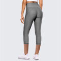 Women Calf-length Yoga Running Legging Capri Sport Pants Fitness Gym High Waist Legging Girl Black Mesh 3/4 Gym Yoga Pants 2021. 