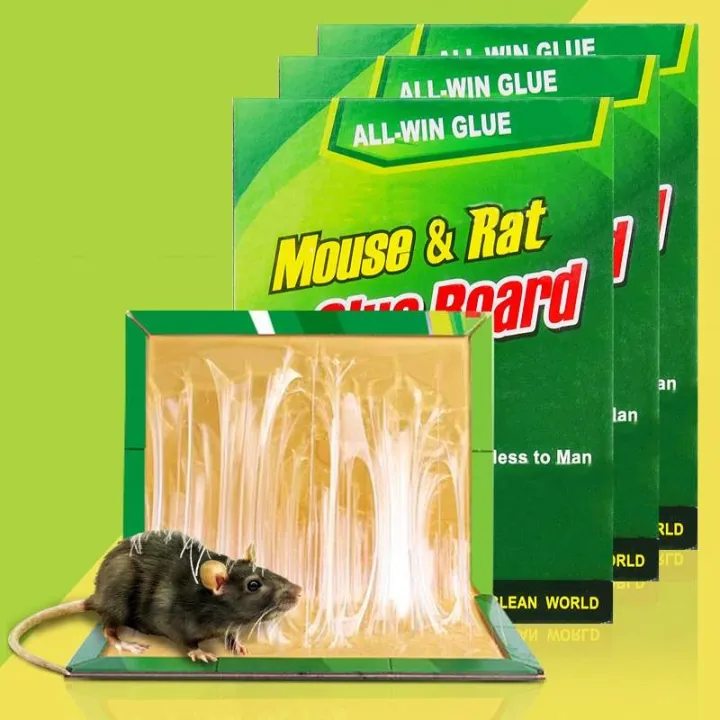 Mouse & Rat Trap Glue Board, Sticky Adhesive Glue, Mouse Rodent Fly Cockroach Insect & Pest Control