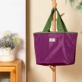 【ALLGOOD】 Drawstring Eco-Friendly Tote Bag Supermarket Shopping Bag Single Shoulder Bag Foldable Portable Tote Bag. 