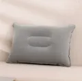 Inflatable Air Pillow Bed Sleeping Camping Pillow PVC Neck Stretcher Backrest Pillow for Travel Plane Head Rest Support. 
