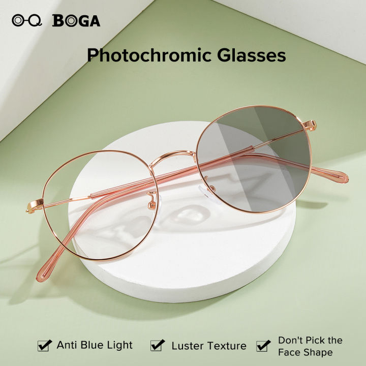 OQ%20BOGA%204%20Colors%20Unisex%20Proof%20Blue%20Light%20Radiation%20Computer%20Glasses%20Men%20Women%20Photochromic%20Anti%20UV%20Round%20Frame%20Sunglasses%20-%20Image%202