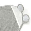 100% Organic Cotton Baby Swaddle Blanket Swaddle Wrap Hat Set for Infant Adjustable Newborn Swaddle Baby Swaddle for 0-3 Month. 