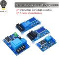 10A 30A 6-60V Lead-acid Solar Storage Battery Charger Control Module Digital Overcharge Protection Control Switch LED indicator. 