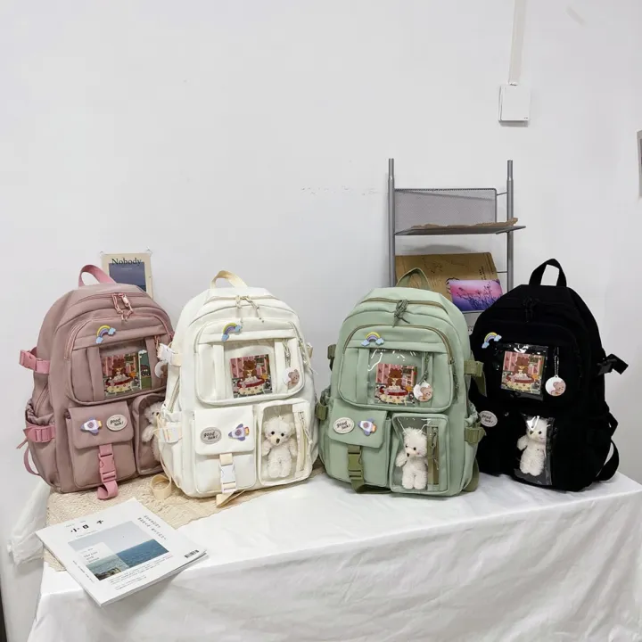 Kawaii%20Aesthetic%20Women%20Backpack%20School%20Bag%20for%20Teen%20Girls%20Japanese%20Korean%20Rucksack%20Student%20Bookbags%20with%20Cute%20Accessor%20Mochila%20-%20Image%204