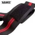 AOLIKES 1PCS 2M*8CM Fitness Pressurized Straps Gym Weight Lifting Leg Knee Compression Training Wraps Elastic Bandages. 