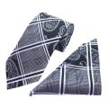 Gravatas Jacquard 8CM Ties For Men Fashion Necktie Handkerchief Sets Tie And Pocket Square Set Trajes De Hombre Boda 2022. 