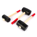 Rubber Hammer Mallet Wooden Handle - 75 mm - Floor, Tile, Construction, Woodworking, Automotive repair hammer. 