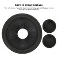 Paper Speaker Cone Drum Paper Rubber Surround 1 Inch Inner Diameter Subwoofer Cones Drum Paper for 4 Inch Speaker. 