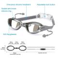 EsoGoal Swim Goggles Swimming Goggles for Adult Men Women Youth Kids Child Triathlon Equipment with Mirrored & Clear Anti-Fog Waterproof UV 400 Protection Lenses. 