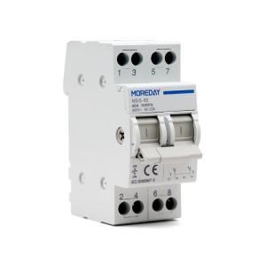 MCB type changeover switch Change over switch Manual transfer switch