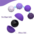 4PCS Fun Pink Silicone Magnetic Balls for Hand Coordination and Mind Relaxation;. 