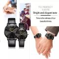 Olevs 5868 Stainless Luxury Steel Business Watch Chain Casual Wrist Watches for Men - Coffee Color and Brown Color and Black Color. 