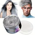 4-Pack Temporary Hair Dye Wax Set, Long-Lasting Styling Solution for Normal Hair, Easy to Apply and Wash Out, Versatile Hair Color Mousse with Styling Tools & Accessories Effect. 