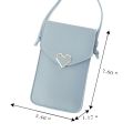 【HOT】 2022 Bag For Women Touch Screen Cell Phone Purse Smartphone Wallet Shoulder Strap Handbag PU Leather Casual Solid Crossbody Bags. 