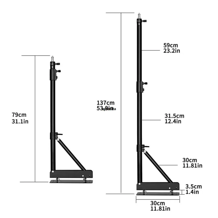 Ceiling/Floor%20Projector%20Support%20Stand%20Metal%20Holder%20Multi-angle%20Adjustable%20360%20%C2%B0%20Rotating%20Projector%20Bracket%20Film%20Video%20Projector%20-%20Image%207