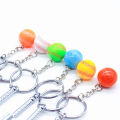 Cricket Keychain Gentleman's Game Keyring Sport Key Chain Sports Keyrings Gift DENGYOUZHOU. 