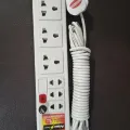 Prime Power Multi Plug Power Extension Cord High Grade Multi Functional Power Cord Socket Round Pin Made in Sri Lanka | 6 Months Warranty | 2 M, 3.5 M, 5 M, 7 M, 10 M Long Cable. 