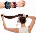 6 Pcs/set Hair Band Scrunchies Hair Ring Simple Hair Accessories Headbands Bobbles Rubber Band Hair Rope Hair Ties(random Colors). 