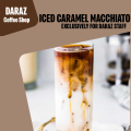 Iced Caramel Macchiato. 