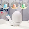 200ML Ultrasonic Aroma Diffuser Cute Whale Humidifier Tap Light Essential Oil Diffuser Humidifier Air Purifier Tapping Light Desk Light Bedside Lamp. 
