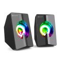 Kisonli L-2020 Mini Led Multimedia Speaker-USB [ID: 9018]. 