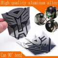 NEW Car Styling Aluminum Cool Autobots Logo Stickers Transformers Badge EmblemTail Decals Motorcycle Bicycle Decoration Accessoires. 
