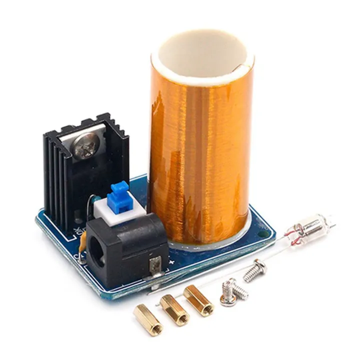 BD243 Mini for Tesla Coil Kit Empty Lights Technology DIY Electronics ...
