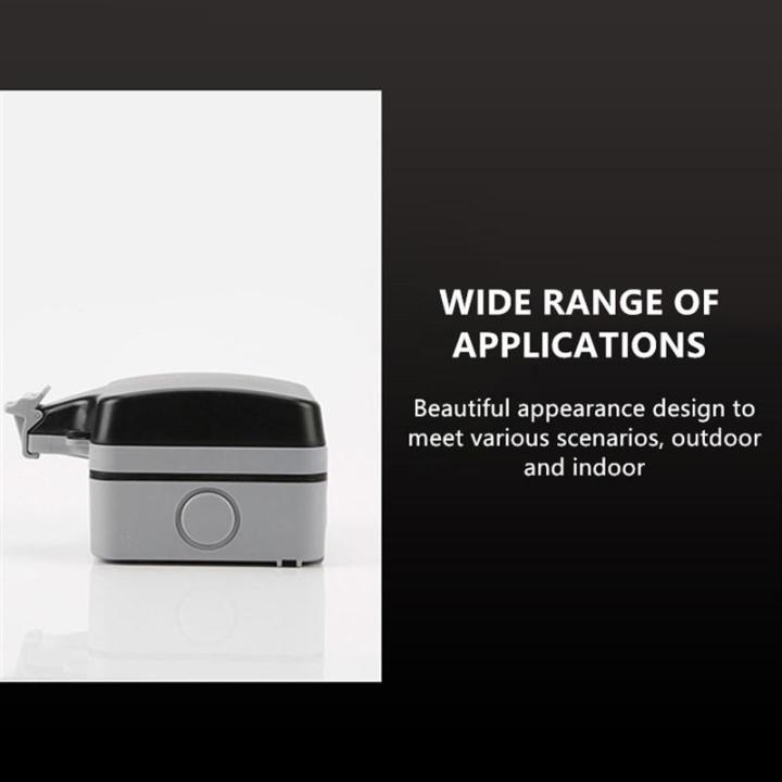 Single%20Waterproof%20Weatherproof%20Outdoor%20IP66%2013A%20Switched%20Socket%20Cover%20Rainstorm-Proof%20Outdoor%20Splash-Proof%20Box%20-%20Image%207