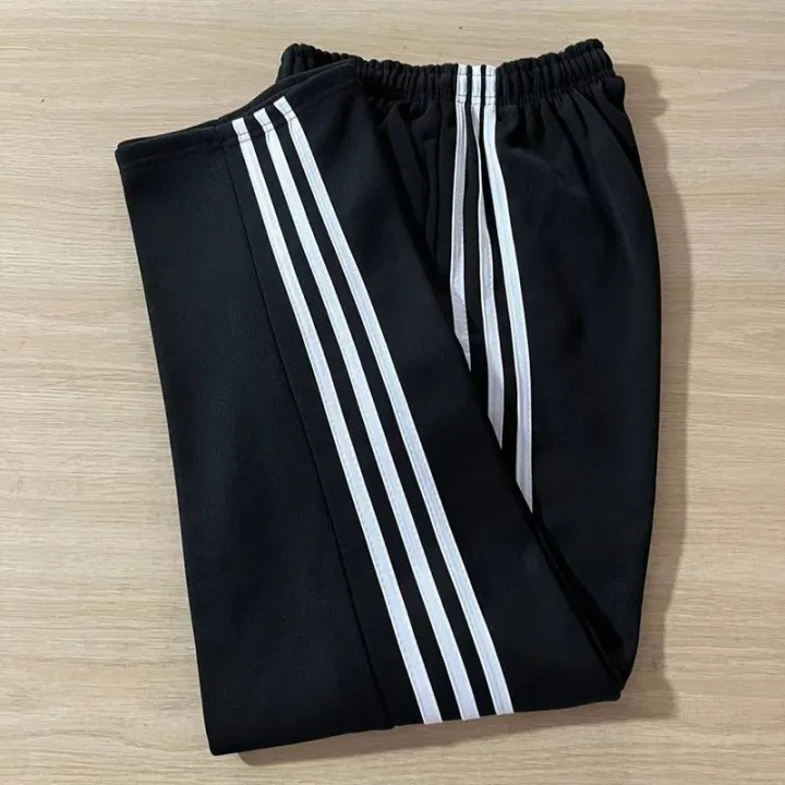 Pants%20Three%20White%20plus-Sized%20Men%20and%20Women%20Two%20Horizontal%20Strips%20Primary%20and%20Secondary%20School%20Students%20Single%20Stripe%20Loose%20School%20Pants%20School%20Uniform%20Uniform%20Pants%20plus-Sized%20-%20Image%202