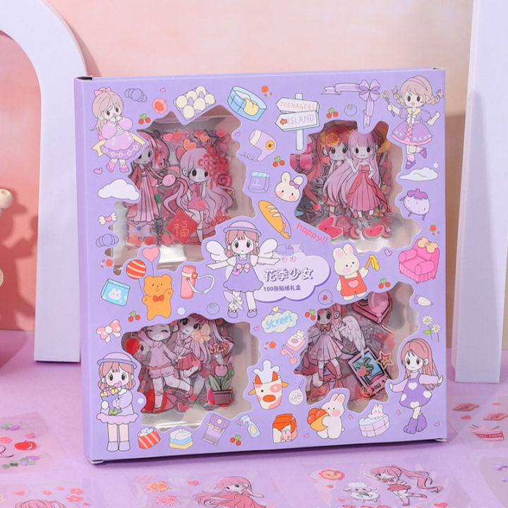 20Pcs%20PET%20Pattern%20Cartoon%20Scrapbooking%20Cute%20Sticker%20DIY%20Handbook%20Kawaii%20Stickers%20Decoration%20Stationery%20Supplies%20-%20Image%204
