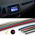 Car Air Outlet Steering-Wheel Interior Decoration Mouldings Line Strips For Hyundai solaris accent i30 ix35 i20 elantra santa fe. 